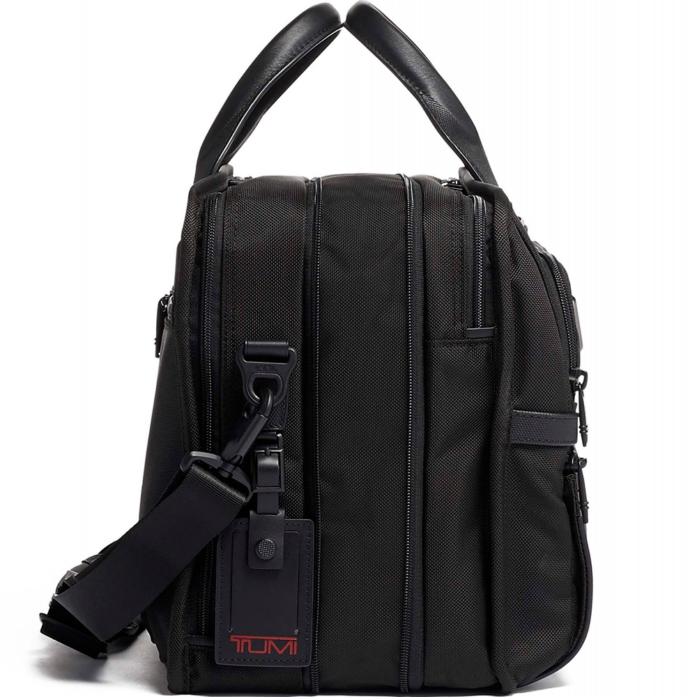 Bag Tumi Alpha 3 Expandable Organizer Laptop Brief with a compartment for a laptop up to 15" 02603141D3 Black