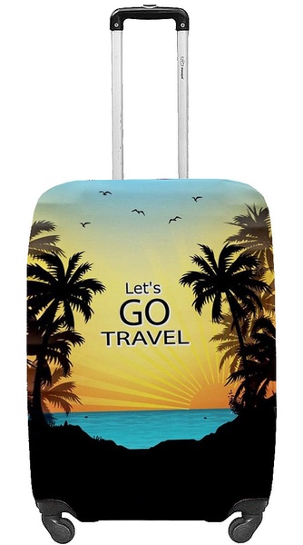 Universal protective cover for medium suitcase 9002-0426 Lets Go