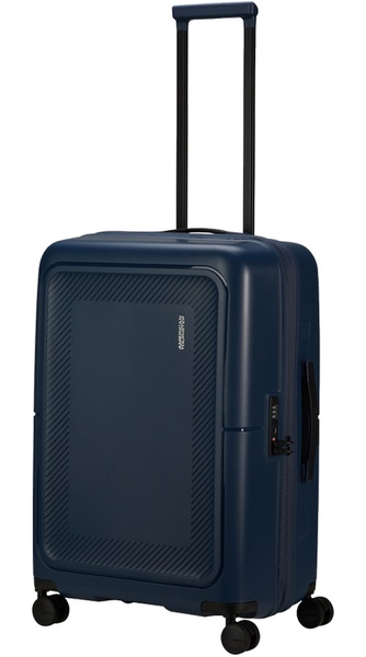 Чемодан American Tourister Dashpop из полипропилена на 4-х колесах MG5*002;11 Midnight Blue (средний)