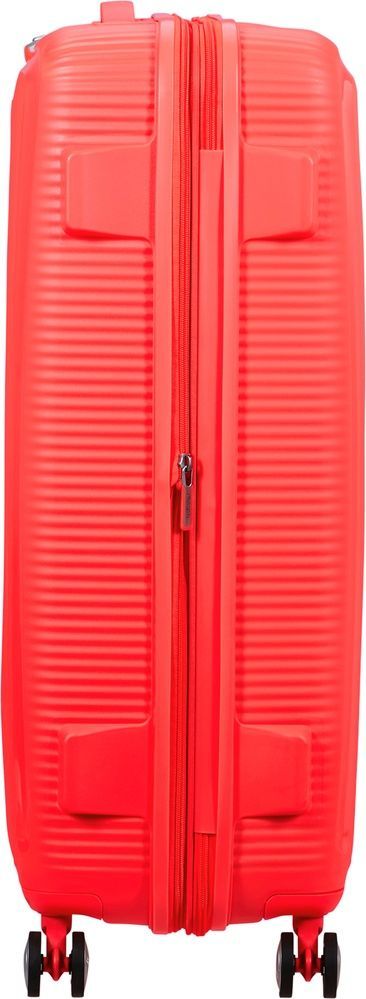 Чемодан American Tourister Soundbox из полипропилена на 4-х колесах 32G*003 Neon Orange (большой)