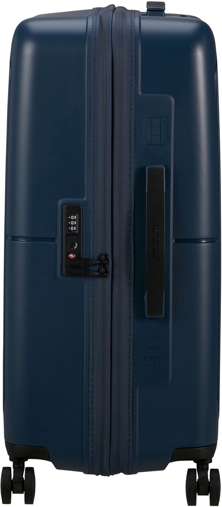 Валіза American Tourister Dashpop із поліпропілену на 4-х колесах MG5*002;11 Midnight Blue (середня)