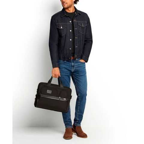 Bag Tumi Alpha 3 Expandable Organizer Laptop Brief with a