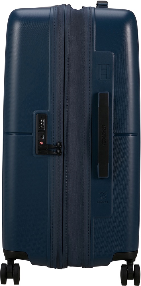 Валіза American Tourister Dashpop із поліпропілену на 4-х колесах MG5*002;11 Midnight Blue (середня)