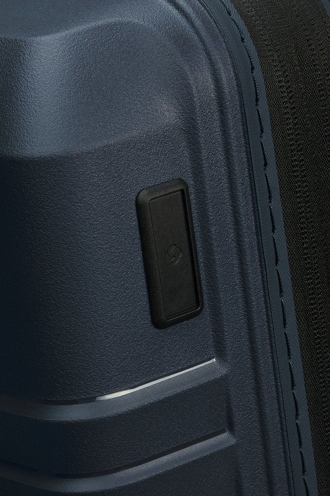 Валіза Samsonite Intuo з поліпропілену на 4-х колесах KL9*001 Blue Nights (мала)