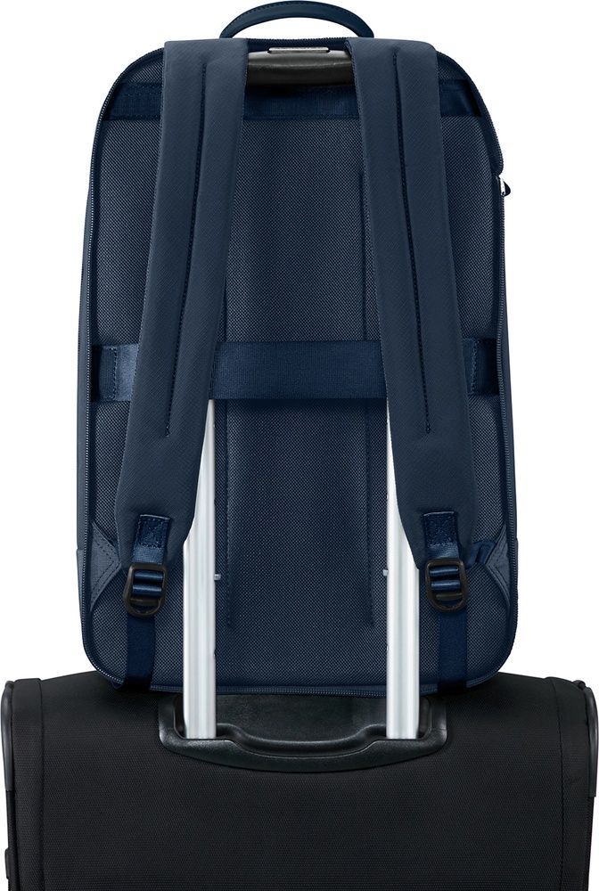 Дорожній рюкзак-трансформер Samsonite Paralux 2-in-1 Travel з відділенням для ноутбука до 15,6" KT3*002 Midnight Navy