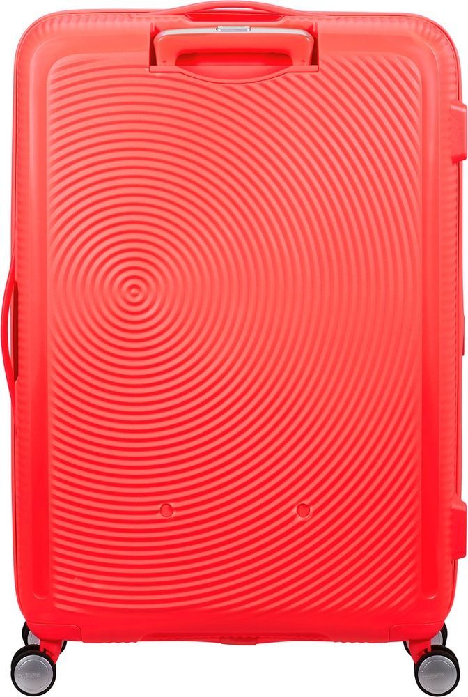Чемодан American Tourister Soundbox из полипропилена на 4-х колесах 32G*003 Neon Orange (большой)