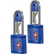 Set of padlocks on a key with the TSA system Samsonite CO1*039;11 Midnight Blue