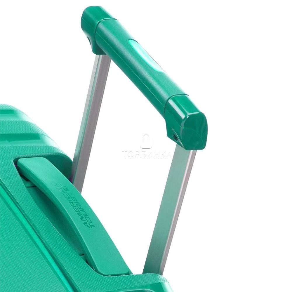 Suitcase American Tourister Lock'n'roll made of polypropylene on 4 wheels 06G*003 Vivid Green (small)