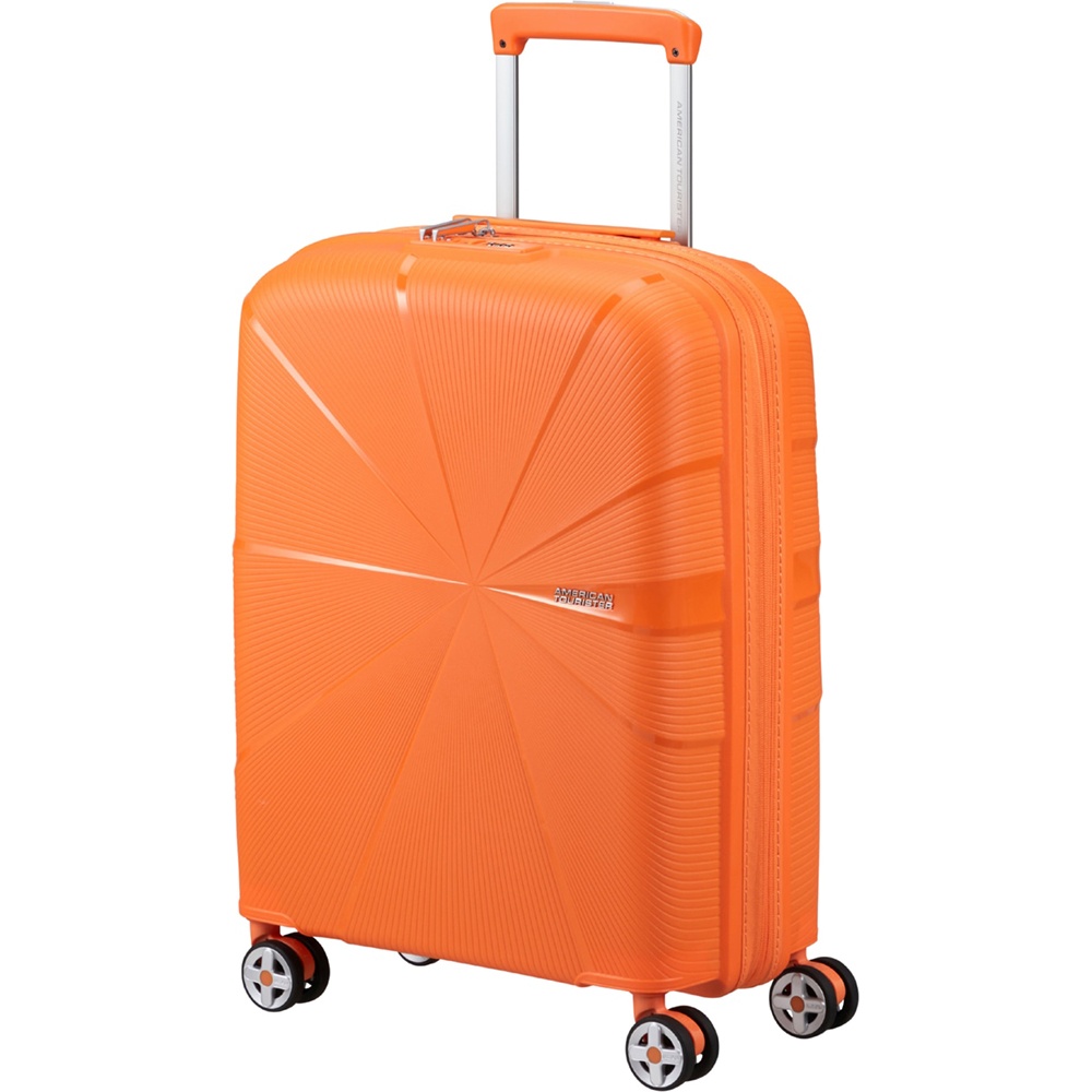 Ультралегкий чемодан American Tourister Starvibe из полипропилена на 4-х колесах MD5*002 Papaya Smoothie (малый)