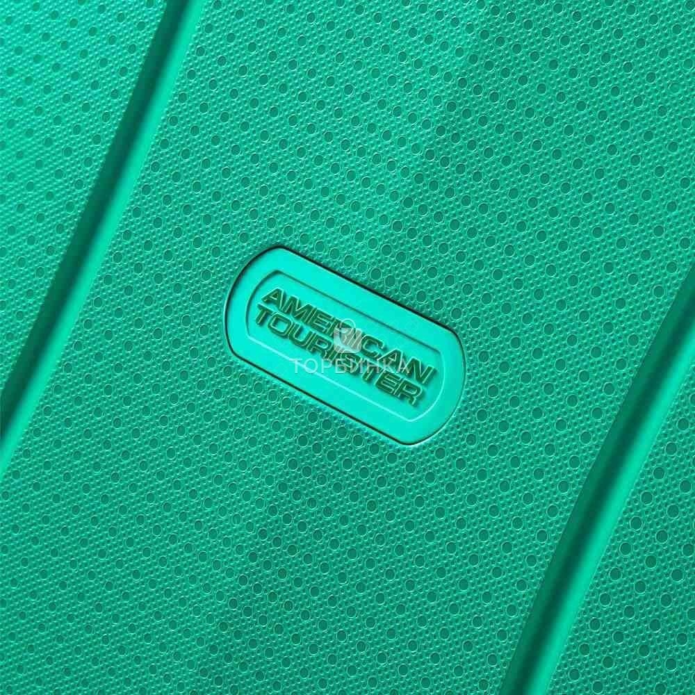 Suitcase American Tourister Lock'n'roll made of polypropylene on 4 wheels 06G*003 Vivid Green (small)