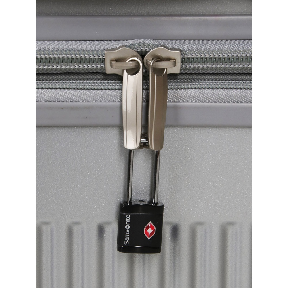 Set of padlocks on a key with the TSA system Samsonite CO1*039;09 Black