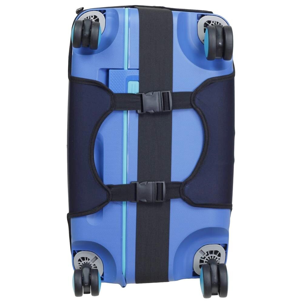 Universal Protective Cover for Medium Suitcase 9002-7 Dark Blue