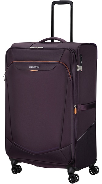 Валіза American Tourister Summerride текстильна на 4-х колесах ME7*006;07 Dark Plum (велика)