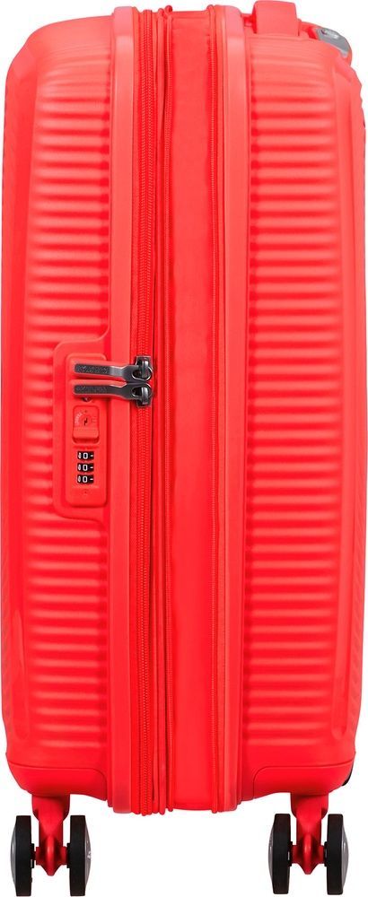Валіза American Tourister Soundbox із поліпропілену на 4-х колесах 32G*001 Neon Orange (мала)