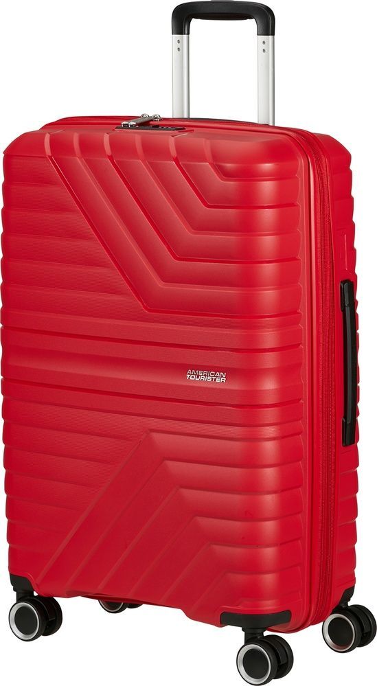 Чемодан American Tourister Flytwist из полипропилена на 4-х колесах MI1*002 True Red (средний)