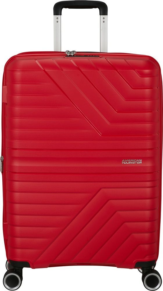 Чемодан American Tourister Flytwist из полипропилена на 4-х колесах MI1*002 True Red (средний)