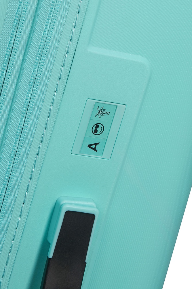 Валіза American Tourister Dashpop із поліпропілену на 4-х колесах MG5*002;21 Aqua Sky (середня)