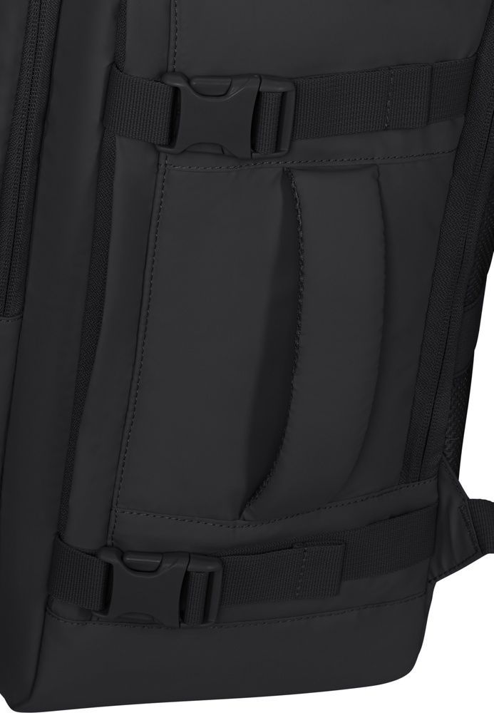 Рюкзак дорожный American Tourister Take2Cabin MS Puff для ручной клади в Wizz Air /Ryanair и ноутбуке до 15,6" 91G*020 Black Code