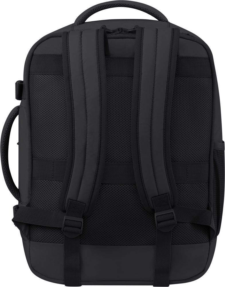 Рюкзак дорожный American Tourister Take2Cabin MS Puff для ручной клади в Wizz Air /Ryanair и ноутбуке до 15,6" 91G*020 Black Code