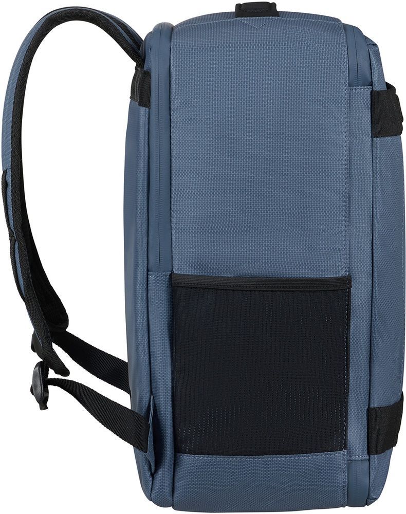 Рюкзак дорожный с пропиткой от влаги American Tourister Urban Track CABIN для ручной клади в Ryanair и ноутбука до 14" MD1*205 LMTD Navy/Orange