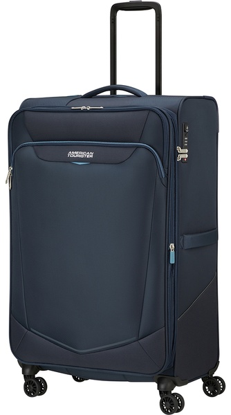 Валіза American Tourister Summerride текстильна на 4-х колесах ME7*006;41 Navy (велика)