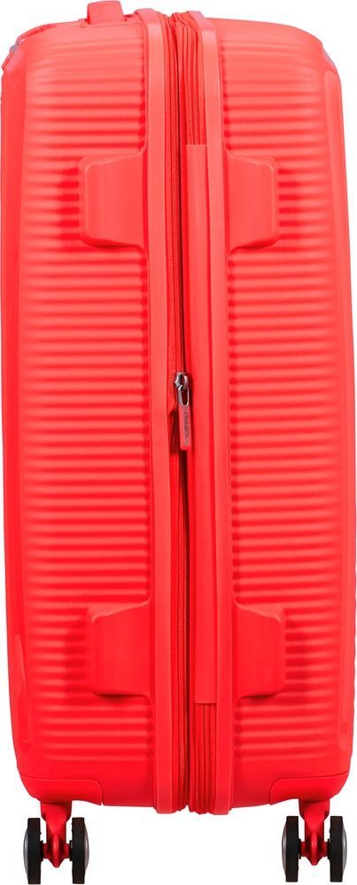 American Tourister Soundbox suitcase made of polypropylene on 4 wheels 32G*002 Neon Orange (medium)