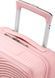 Suitcase American Tourister SoundBox Mini made of polypropylene on 4 wheels MG8*001 Pastel Pink (extra small)