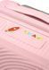 Suitcase American Tourister SoundBox Mini made of polypropylene on 4 wheels MG8*001 Pastel Pink (extra small)