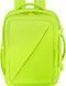 Travel backpack American Tourister Take2Cabin MS Puff for hand luggage in Wizz Air /Ryanair and laptop up to 15.6" 91G*020 Hyper Lime