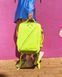 Travel backpack American Tourister Take2Cabin MS Puff for hand luggage in Wizz Air /Ryanair and laptop up to 15.6" 91G*020 Hyper Lime