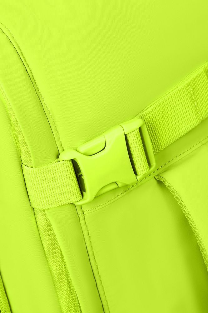 Travel backpack American Tourister Take2Cabin MS Puff for hand luggage in Wizz Air /Ryanair and laptop up to 15.6" 91G*020 Hyper Lime