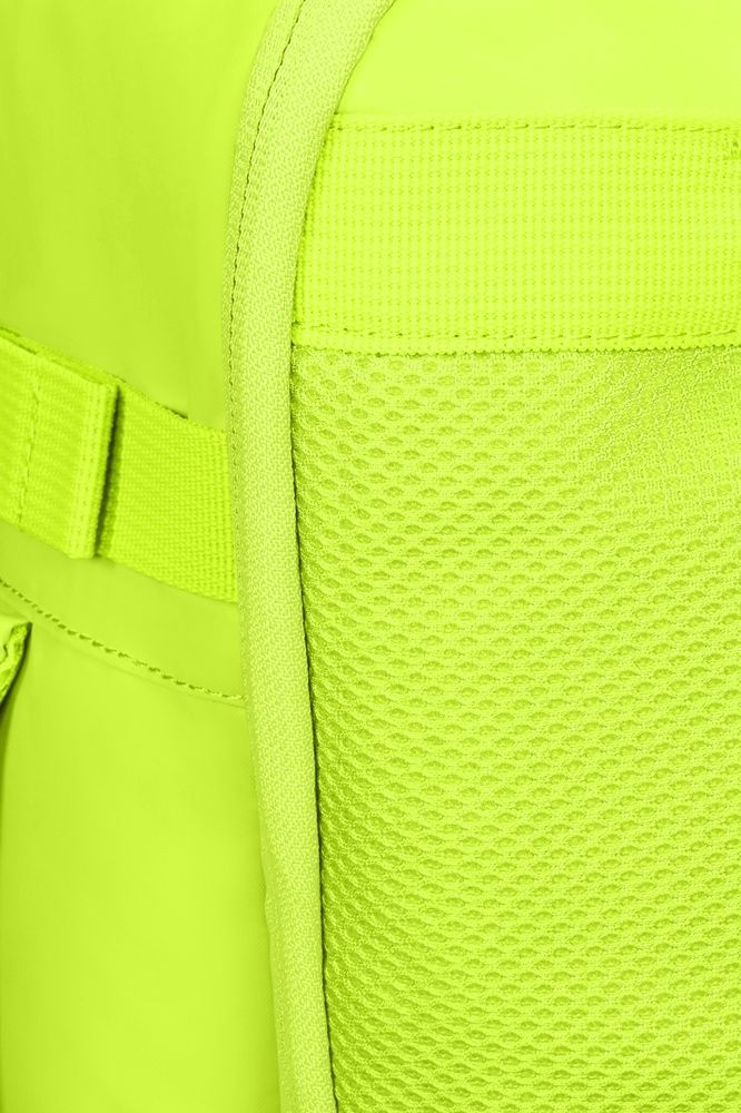 Travel backpack American Tourister Take2Cabin MS Puff for hand luggage in Wizz Air /Ryanair and laptop up to 15.6" 91G*020 Hyper Lime