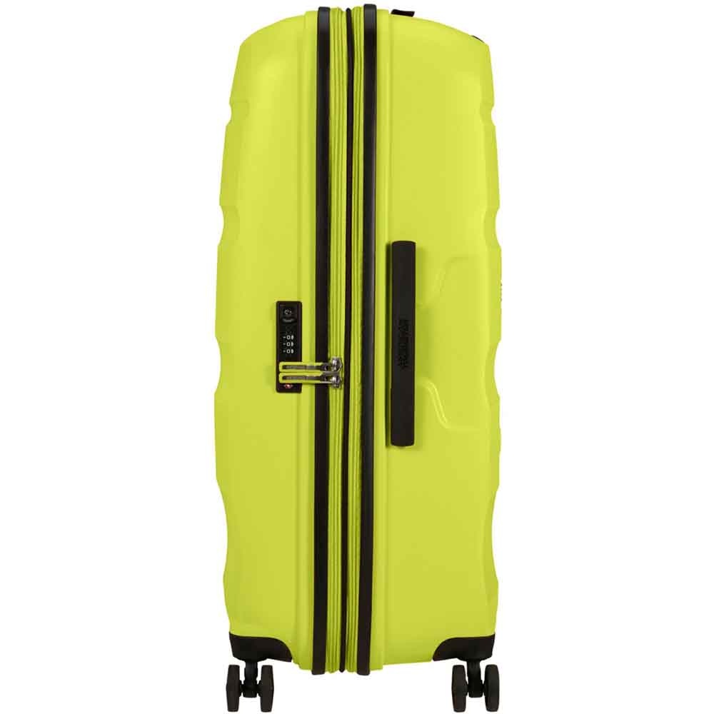 Suitcase American Tourister Bon Air DLX made of polypropylene on 4 wheels MB2 * 003 Bright Lime (large)