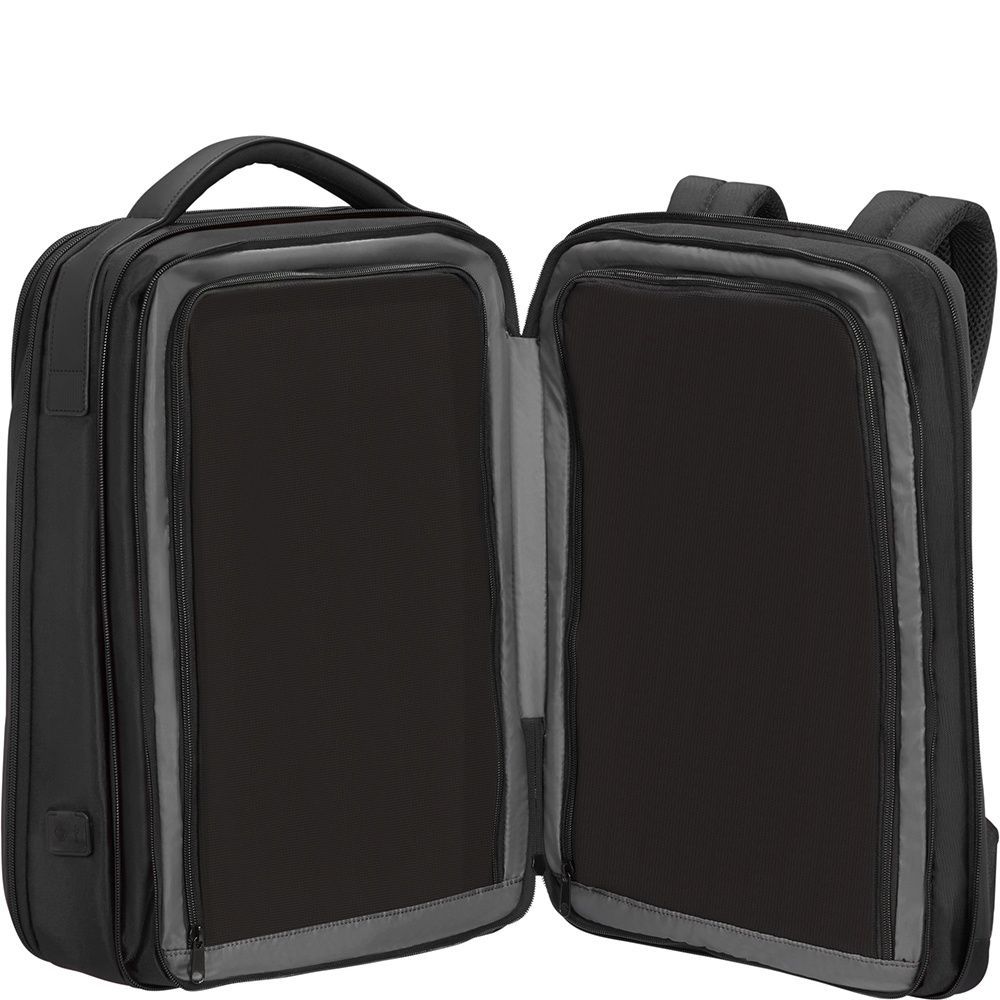 Повсякденний рюкзак Samsonite Litepoint з розширенням та відділенням для ноутбука до 17,3" KF2*005 Black