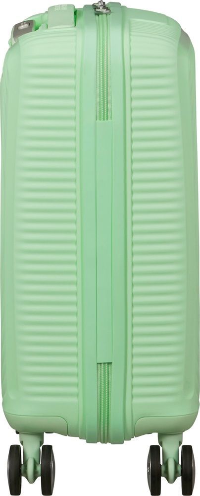 Чемодан American Tourister SoundBox Mini из полипропилена на 4-х колесах MG8*001 Pastel Green (экстра малый)