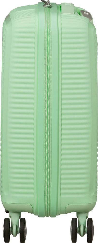 Чемодан American Tourister SoundBox Mini из полипропилена на 4-х колесах MG8*001 Pastel Green (экстра малый)