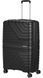 Валіза American Tourister Flytwist із поліпропілену на 4-х колесах MI1*003 Shadow Black (велика)