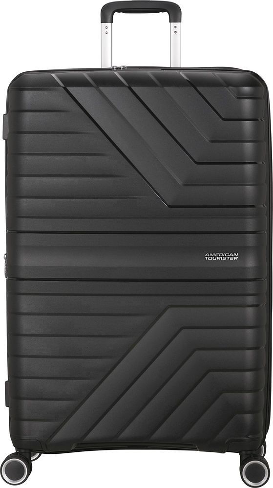 Suitcase American Tourister Flytwist made of polypropylene on 4 wheels MI1*003 Shadow Black (large)