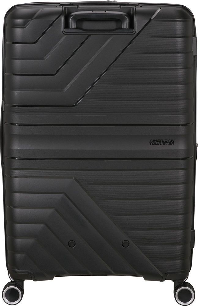 Suitcase American Tourister Flytwist made of polypropylene on 4 wheels MI1*003 Shadow Black (large)