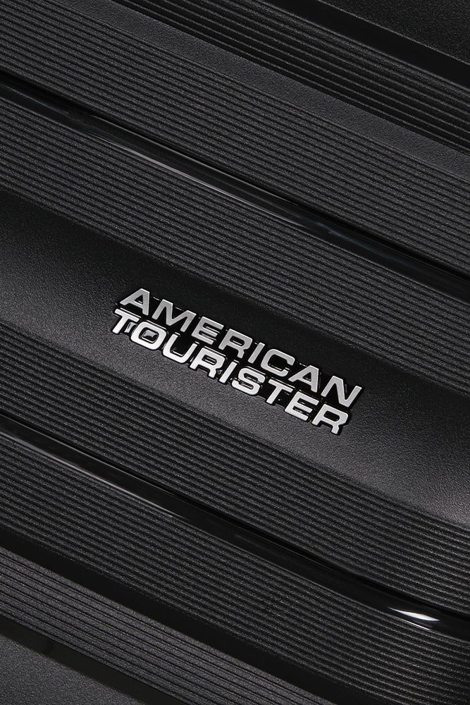 Suitcase American Tourister Flytwist made of polypropylene on 4 wheels MI1*003 Shadow Black (large)