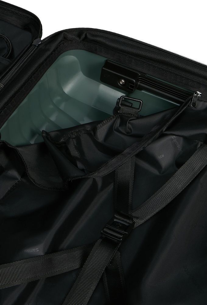 Чемодан Samsonite Intuo с отделением для ноутбука до 15,6" из полипропилена на 4-х колесах KL9*005 Olive Green (малый)