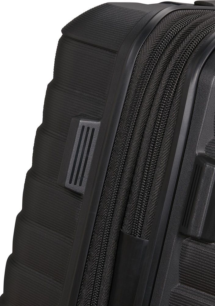 Suitcase American Tourister Flytwist made of polypropylene on 4 wheels MI1*003 Shadow Black (large)