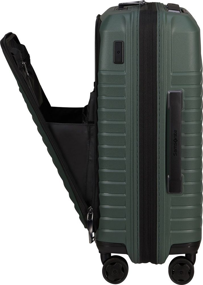 Чемодан Samsonite Intuo с отделением для ноутбука до 15,6" из полипропилена на 4-х колесах KL9*005 Olive Green (малый)