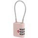 Навісний кодовий замок Samsonite TA Revolution з системою TSA Cablelock 3 DIAL KR7*008;80 Rose