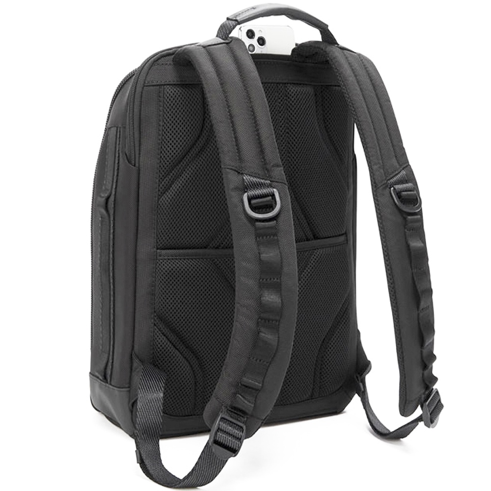 Backpack with laptop compartment up to 15" TUMI Alpha Bravo Dynamic Backpack 0232782D Black