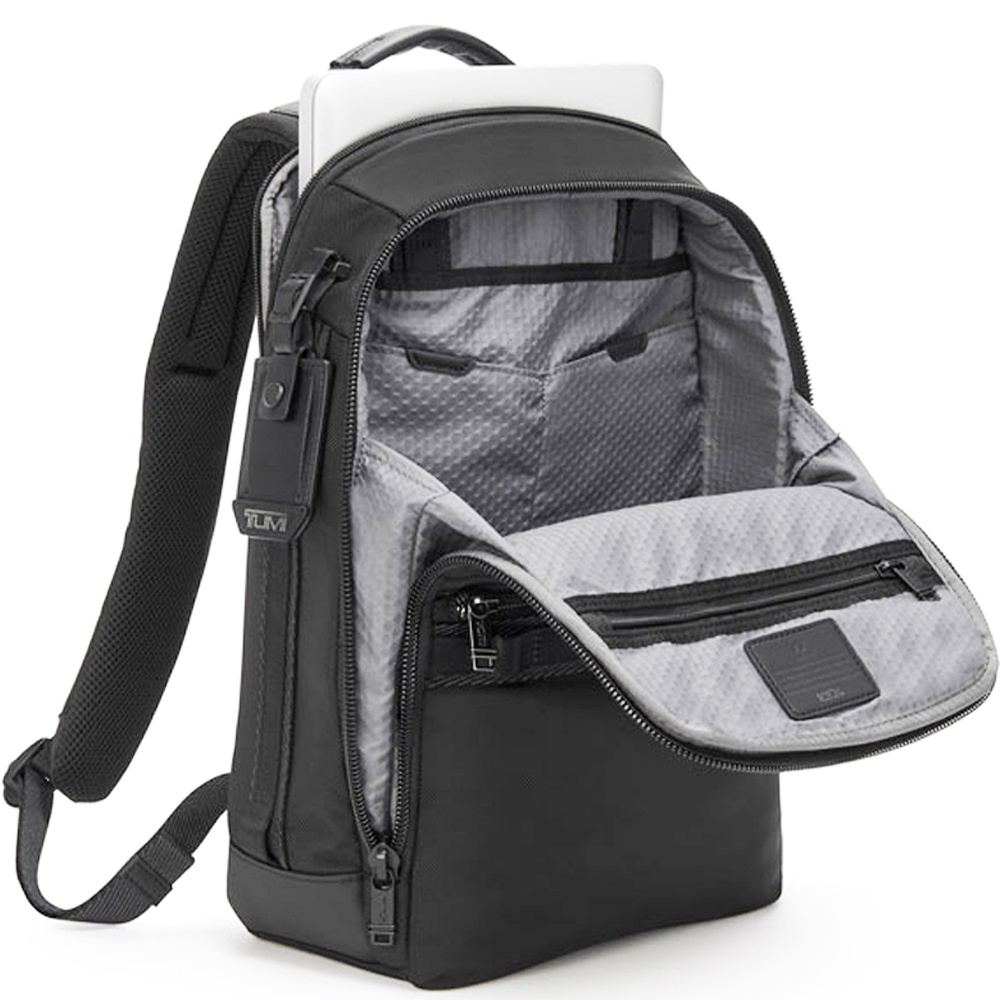 Backpack with laptop compartment up to 15" TUMI Alpha Bravo Dynamic Backpack 0232782D Black