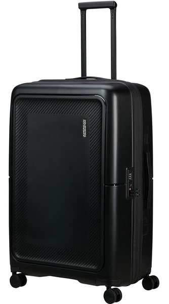 American Tourister Dashpop Polypropylene Suitcase on 4 Wheels MG5*003;19 True Black (Large)