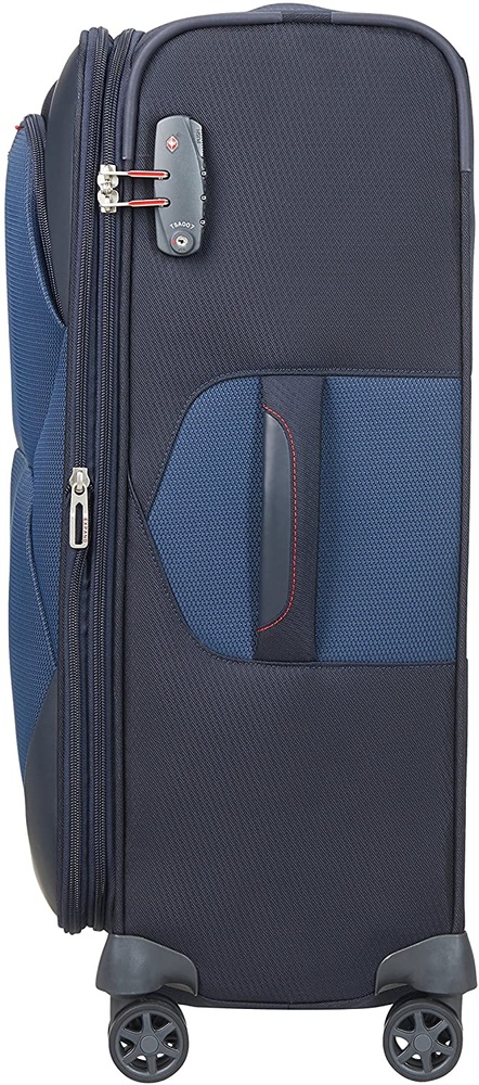 Suitcase Samsonite Dynamore textile on 4 wheels CH4 * 005 Blue (medium)