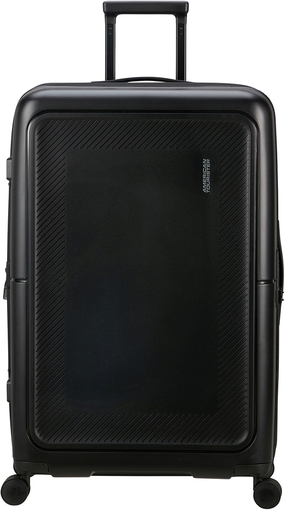 American Tourister Dashpop Polypropylene Suitcase on 4 Wheels MG5*003;19 True Black (Large)