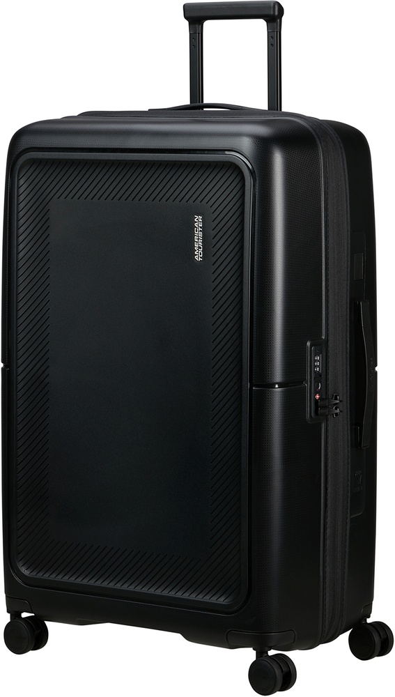 American Tourister Dashpop Polypropylene Suitcase on 4 Wheels MG5*003;19 True Black (Large)